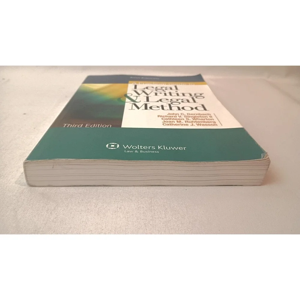 A Practical Guide to Legal Writing and Legal Method 3rd Edition Aspen Coursebook